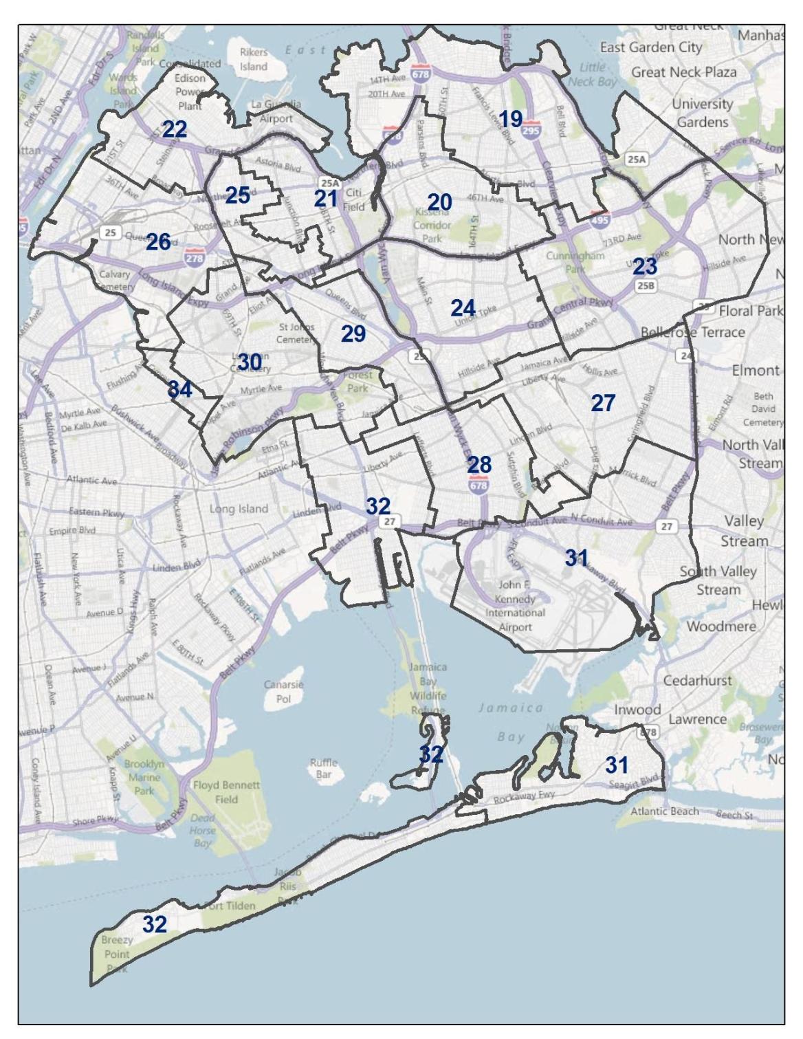 Nyc City Council District Map Maping Resources